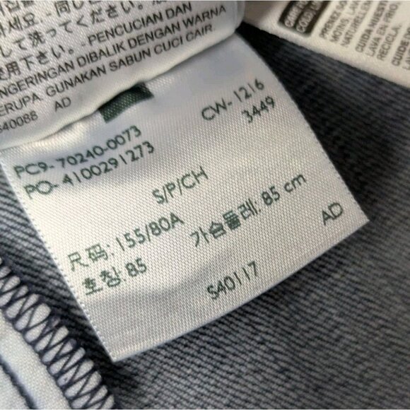 Levis Trucker Jacket Womens Small Blue Denim Jean Red Tab Pockets Classic - Picture 5 of 7